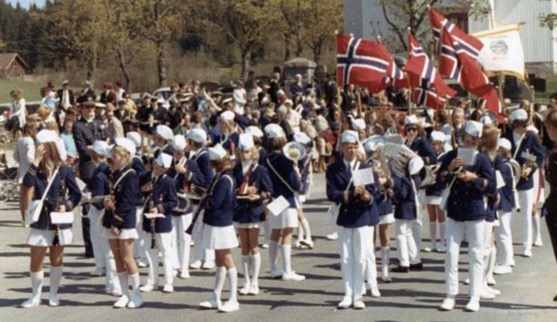 TB Varteig skolekorps 1972