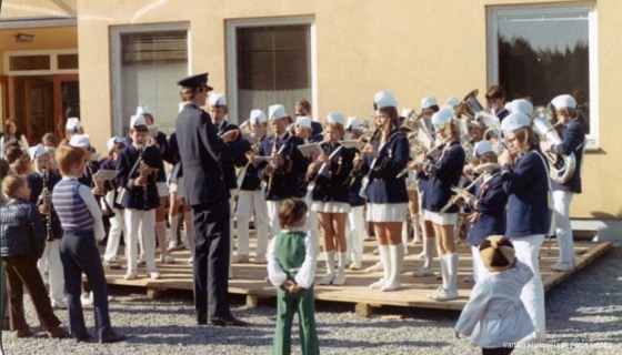 Varteig skoles musikkkorps 1972 TB